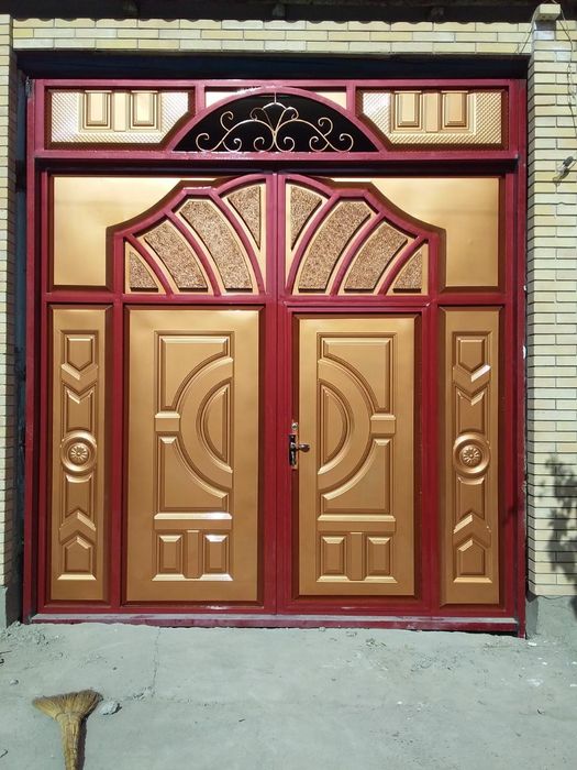 Darvoza, temir panjara, temir stol stullar