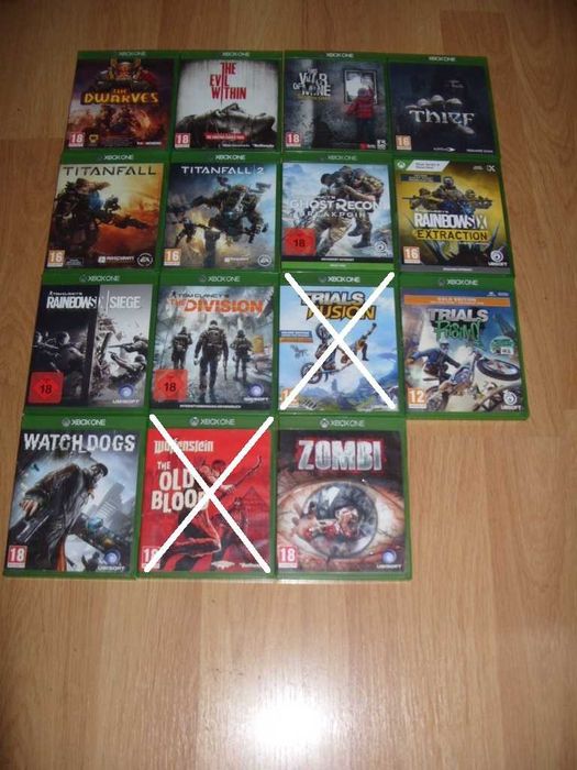 Игри за Xbox One Част 3 - 12.78 € / 25лв за брой