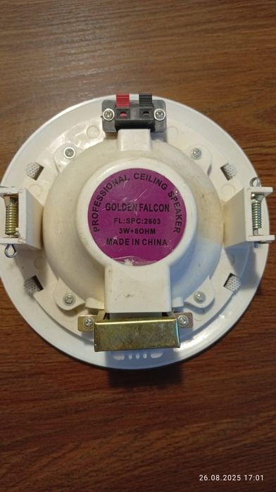 Музыкальный усилитель, динамики