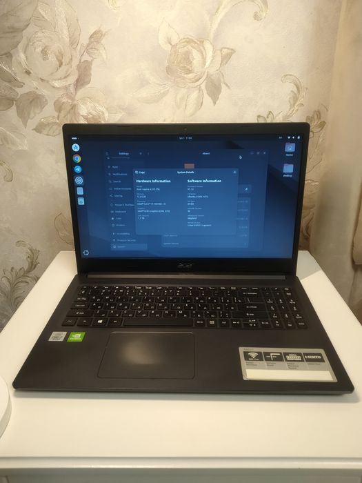 Acer Aspire 3 (i7 / 12GB / 240GB+1TB / MX230 2GB) — zo’r holatda
