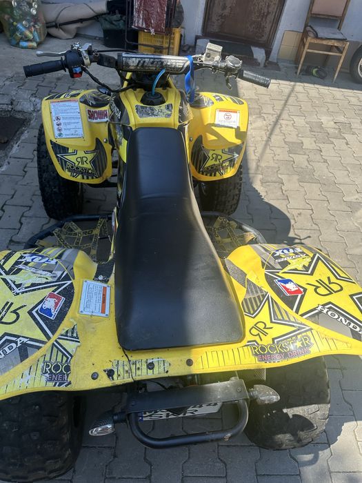 quad honda trx inmatriculat numere negre