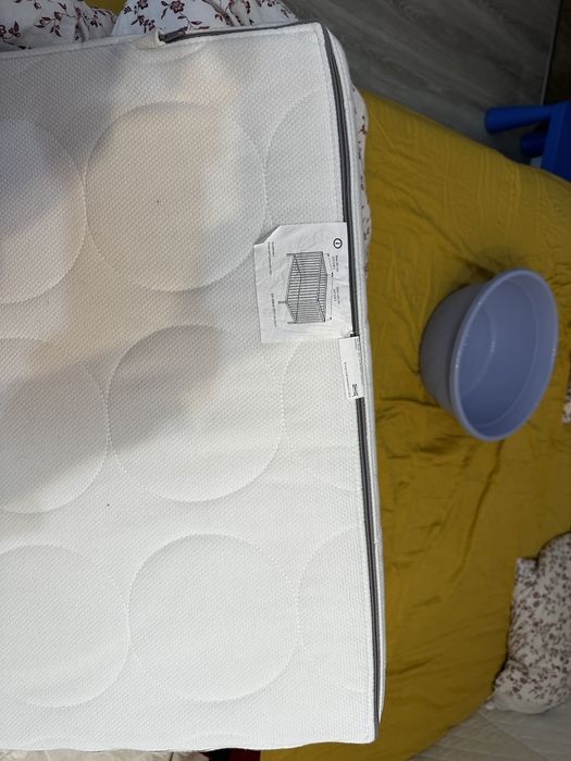 Patut bebe myllra cu saltea si 6 lenjerii