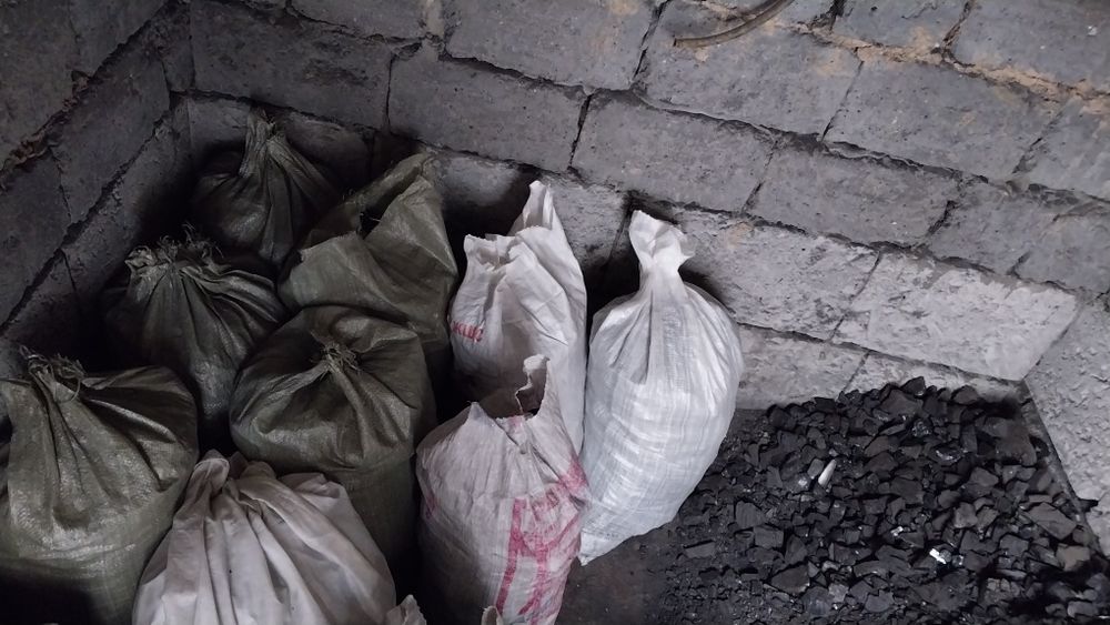 Продам остатки угля и дров