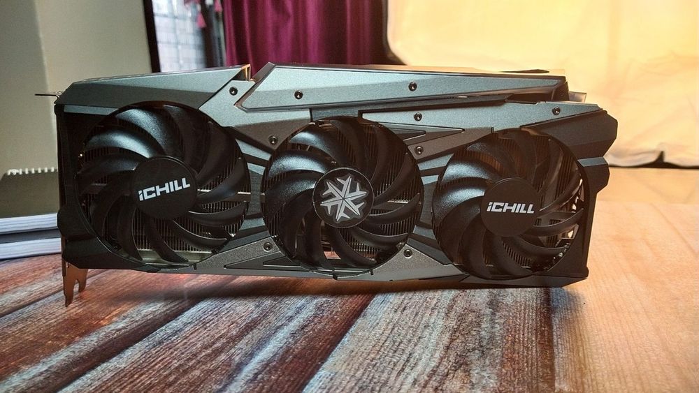 6м Гаранция! RTX 3070 TI 8GB INNO3D ICHILL X4