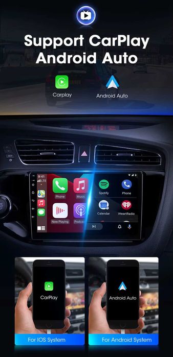 Navigatie noua Kia Ceed 2 JD 2012-2018 - Android + WiFi + Bluetooth