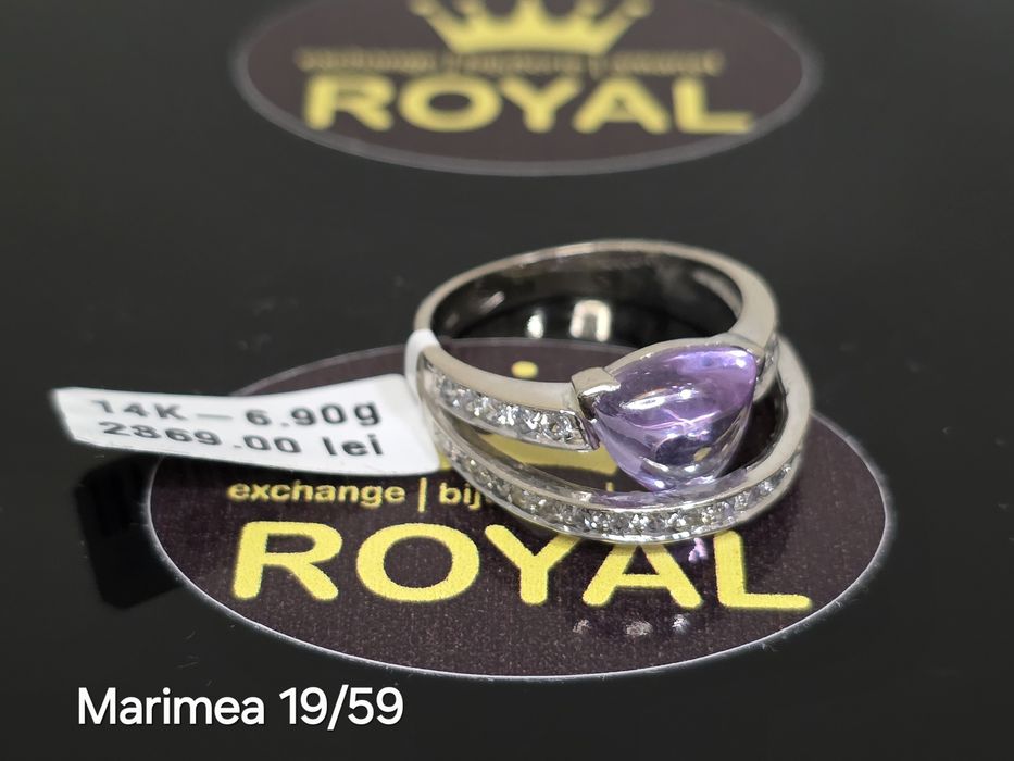 Bijuteria Royal: Inel aur dama 14k/6.90 gr