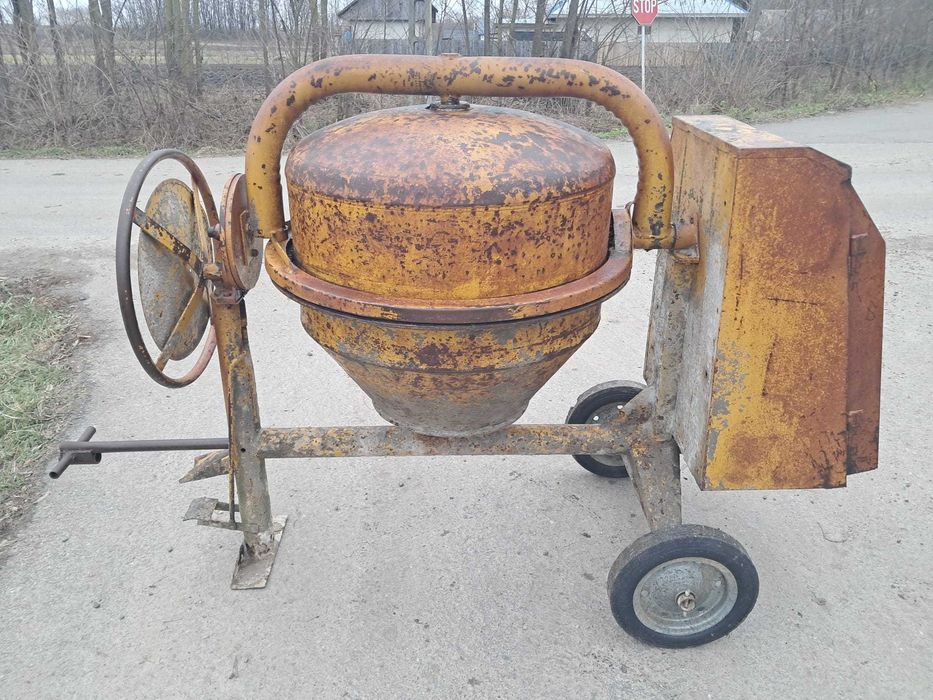 betoniera de 350 litri fabricatie italiana