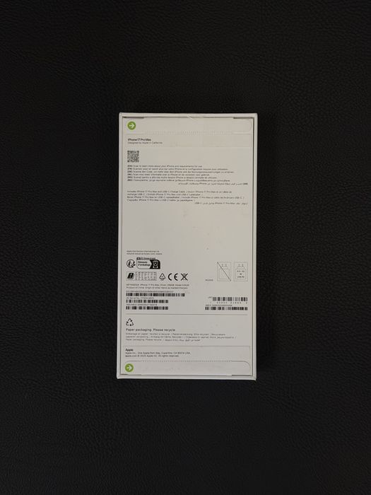 НОВ iPhone 17 PRO MAX 256GB