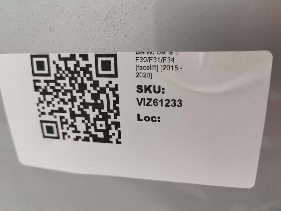 Предна броня БМВ Серия 3 / BMW Seria 3 F30/F31/F34 [фейслифт] [ - ] В