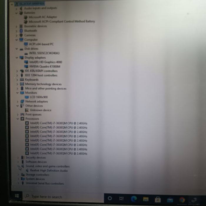 Lenovo Thinkpad W530