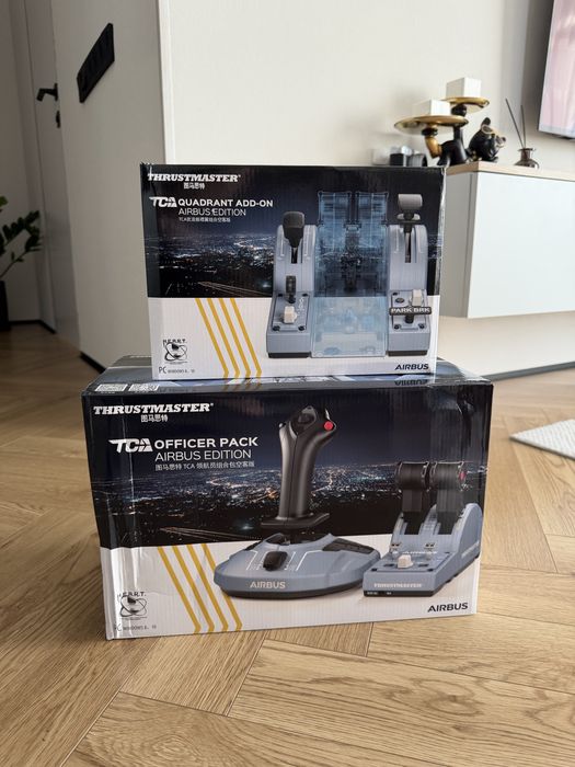 Thrustmaster TCA Officer pack Airbus + TCA Quadrant Airbus