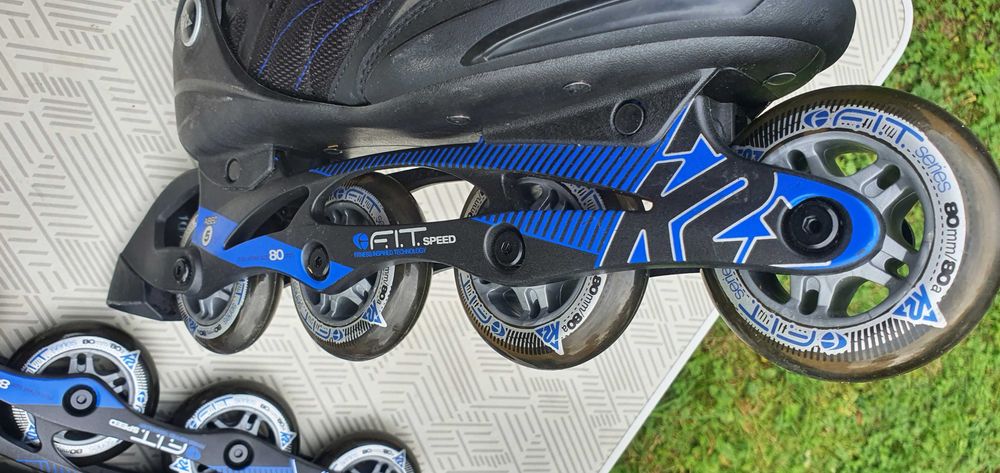 Role FitSpeed  marimea 43, absolut noi, roti silicon, import  Germania