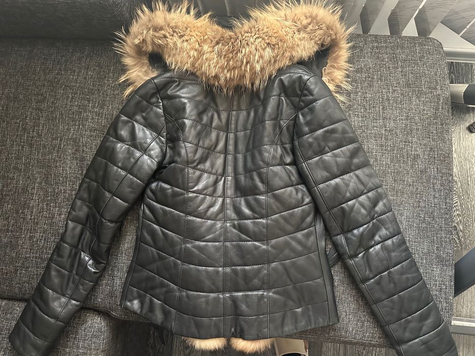 Яке от естествена кожа