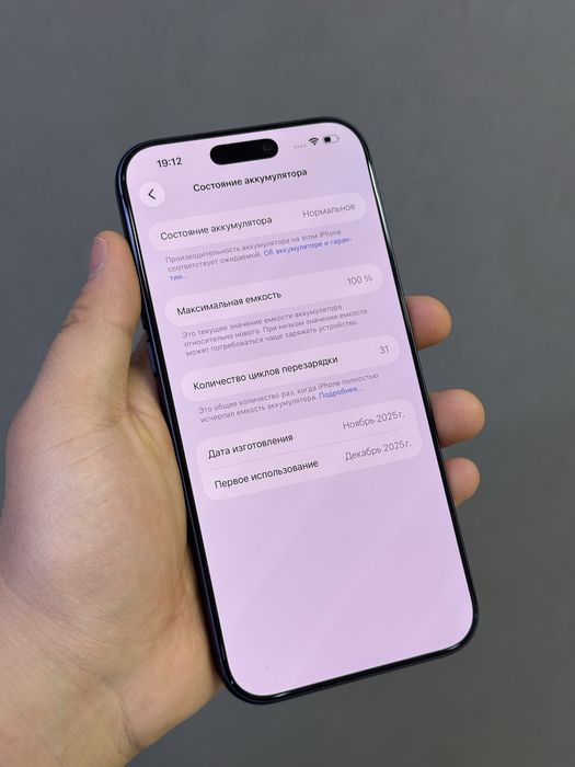 Iphone 17 Pro Max 256 GB 100% 31 цикл | Mobile Zone