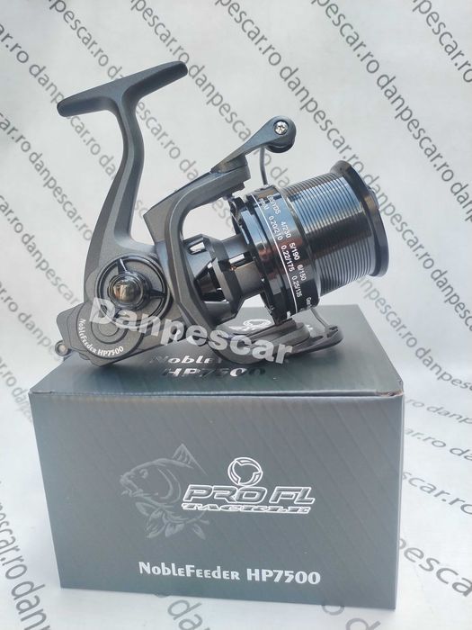 Mulinetă Feeder si Crap PRO FL NOBLE HP7500 cu tambur Long Cast
