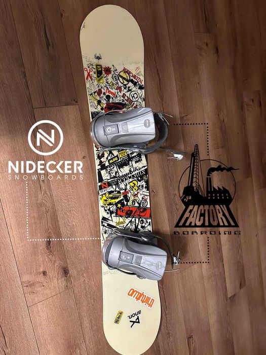 Сноуборд с автомати. 138 cm. Nidecker + Factory.
