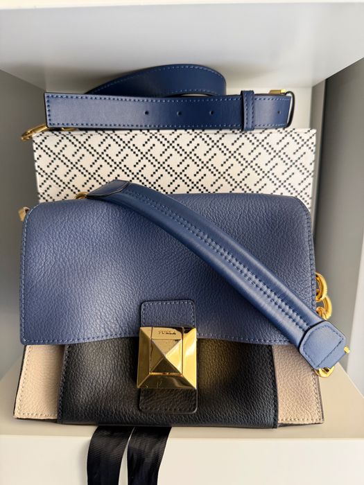 Чанта естествена кожа Furla