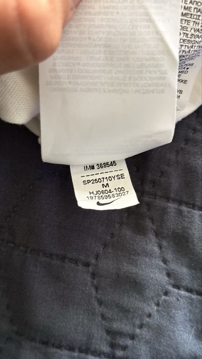 Nike тениска с гръб размер М