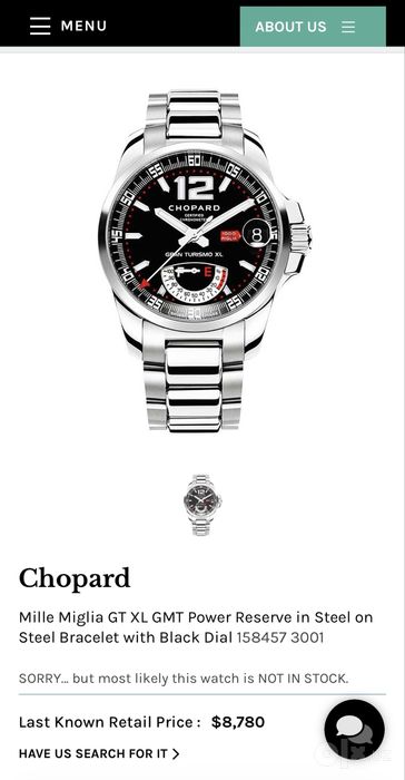 CHOPARD original swiss