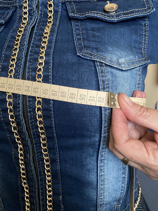 Geaca primavara blugi M + geaca fâs S marca H&M