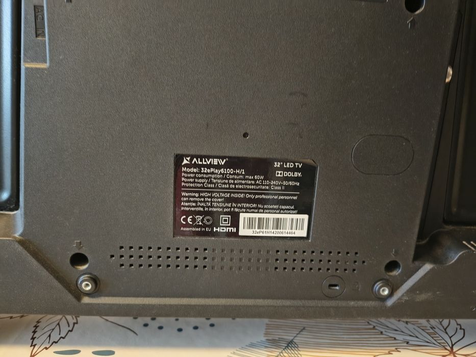 Vând televizor Allview Android TV 81 cm