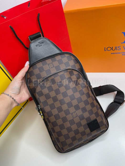 Borseta Louis Vuitton - Slingback Avenue Damier ebene