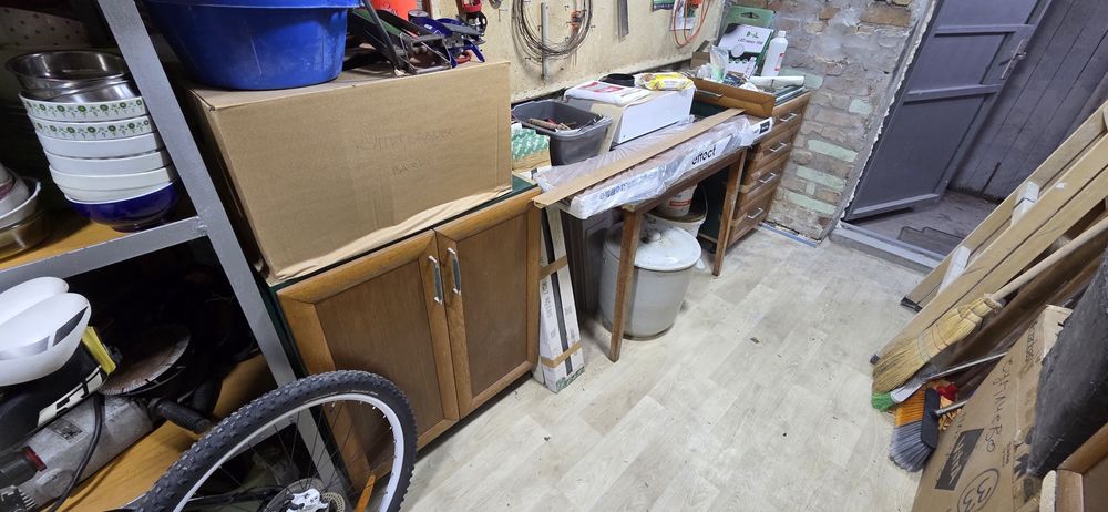 Кухненски шкаф с МДФ вратички