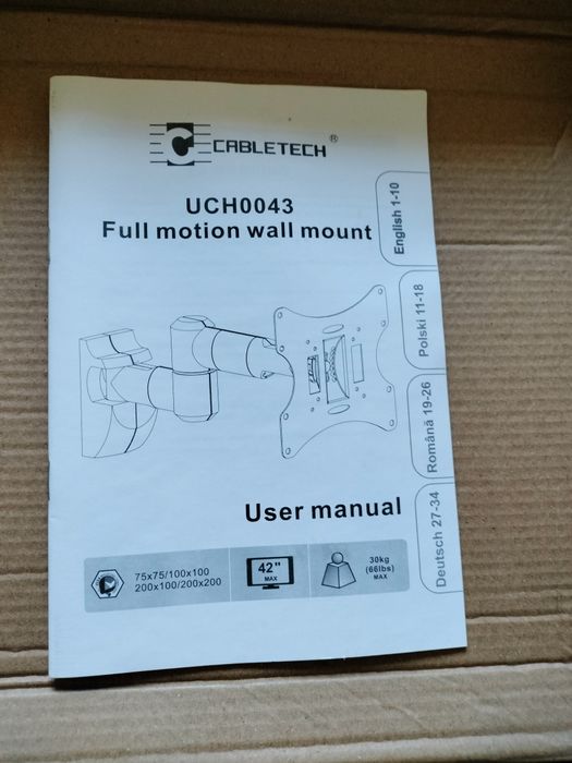 Suport pentru TV de prins în perete nou