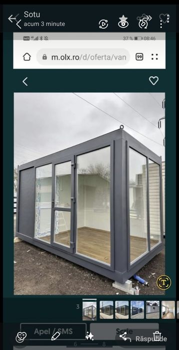 Vand containere modulare preturi de producator