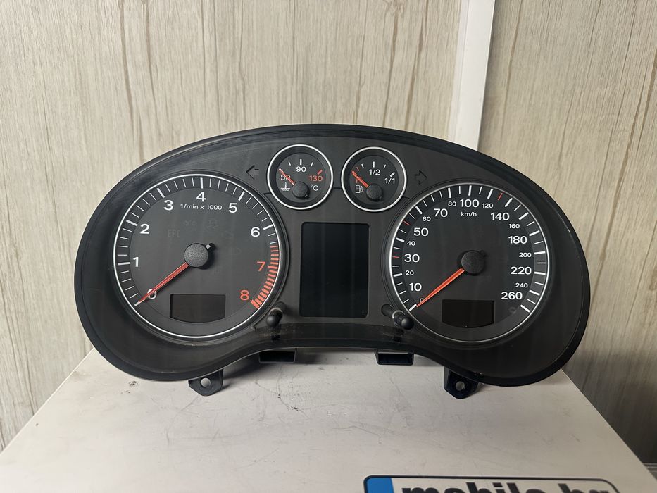 Километраж за Ауди А3 8P бензин до 2009г.!