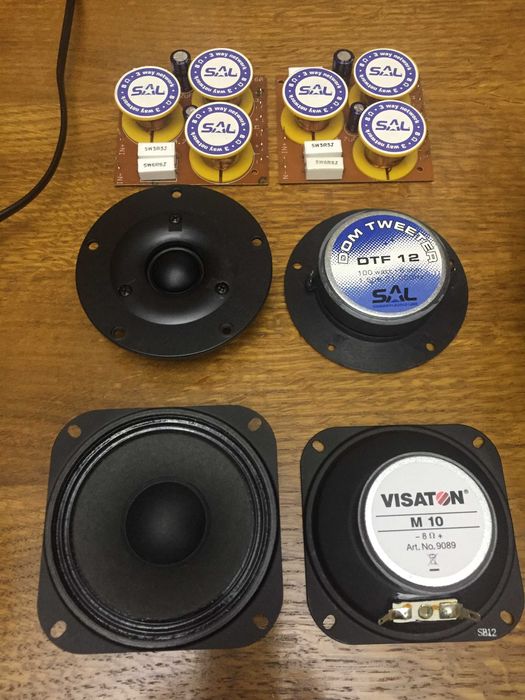 Difuzoare Visaton, SAL si filtre SAL, toate noi.