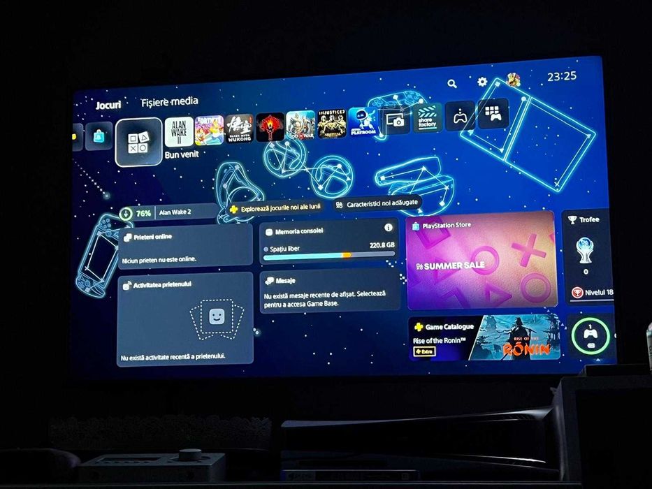 PlayStation 5 Disc Edition CFI-1216A – stare foarte bună + cutie originală