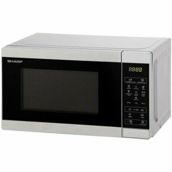 Микроволновая печь Sharp R2800RSL серебристый