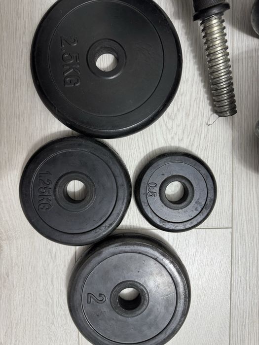 Продам гантели разборные