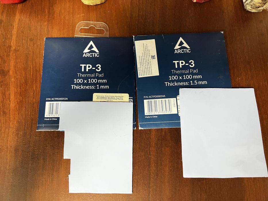 Термопрокладки Arctic TP-3