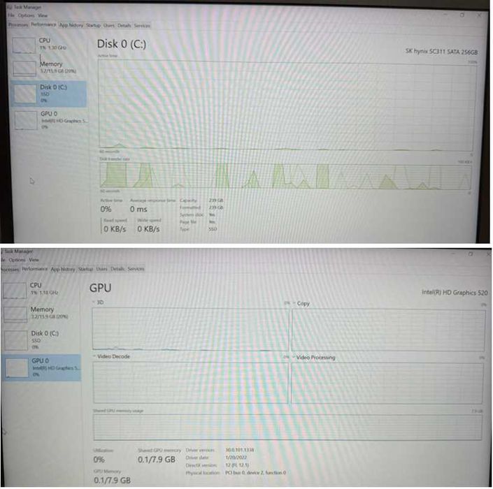 Laptop DELL Latitude7480, 14", i7-6600U CPU 2.60GHz, 16GB, intel HD520