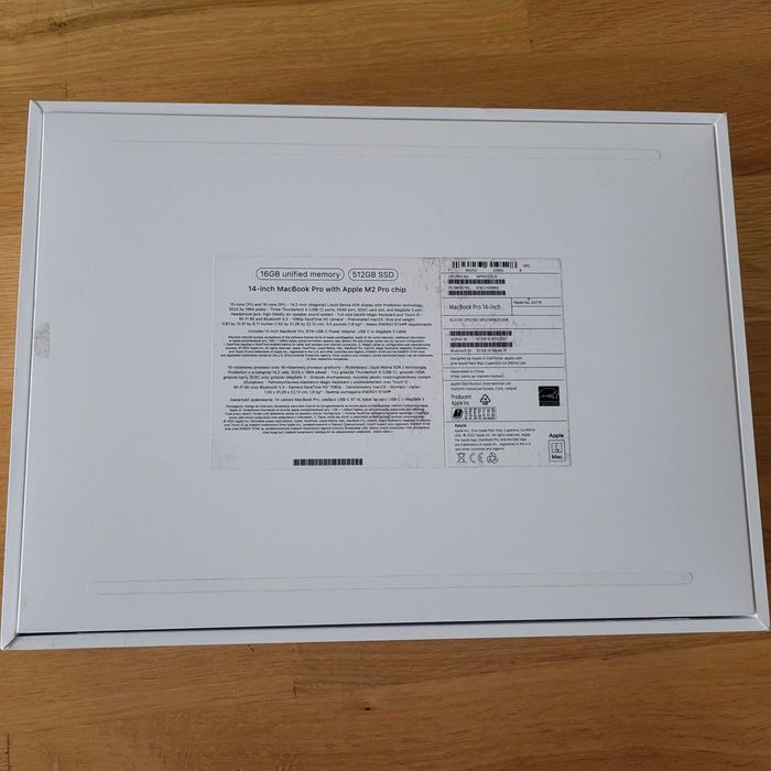 Кутия за Macbook Pro M2 14" 2023 - нова