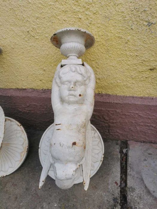 Set aplica perete exterior din fonta