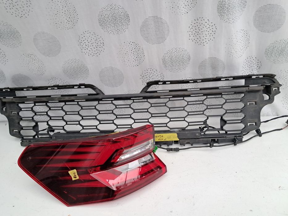 Грил решетка броня стоп Skoda Kamig