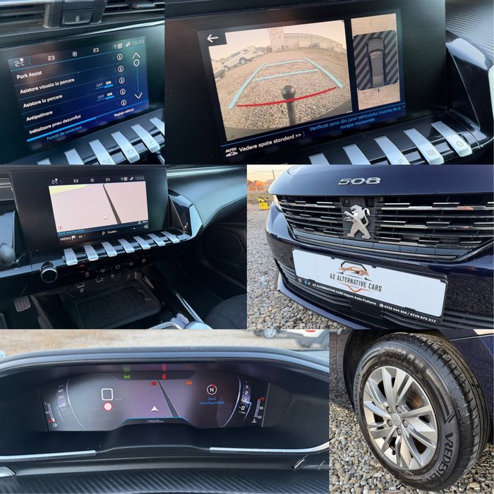 Peugeot 508 2020 1.5 BlueHDI 130 cp 134.000 km / Bord digital / Cameră fată&spate / Moduri de condus / Încărcare wifi / CarPlay