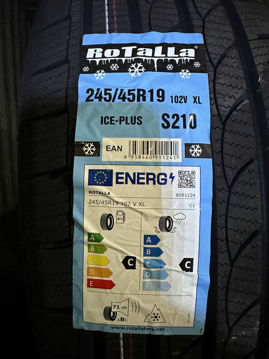 Нови Зимни Гуми Rotalla Ice-Plus S210 245/45R19 102V XL Нов DOT