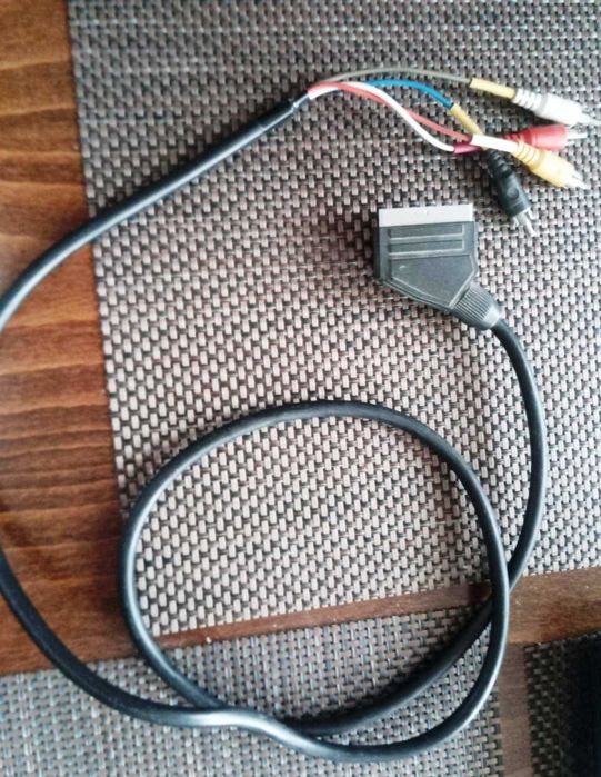 Аудио видео кабел Скарт SCART-4RCA, 1.5 метра