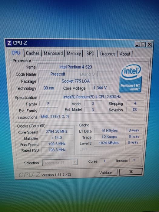Kit retro-placă de bază  Lenovo+Pentium 4 frecvența 2,8Ghz+2gb RAM