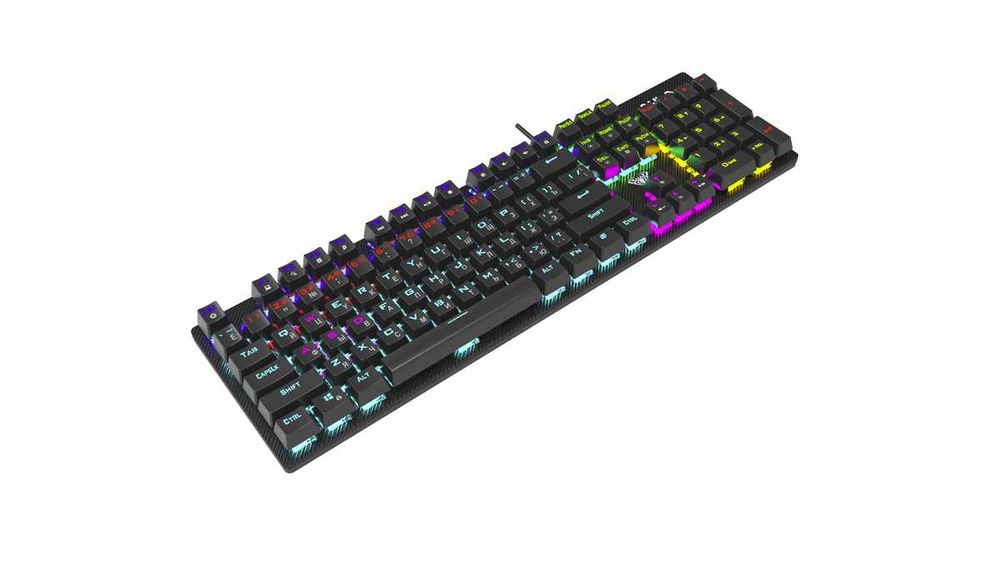 Игровая механическая клавиатура  AULA S2022 RU/EN
