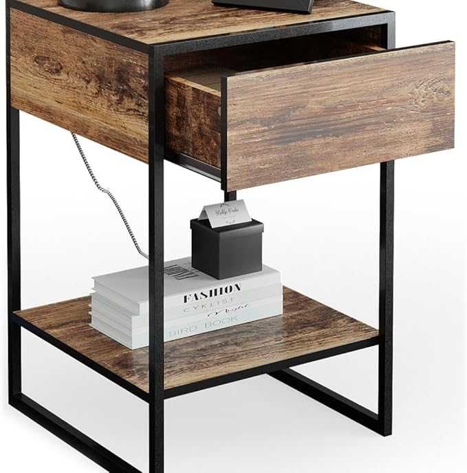 Нощно шкафче Vicco Fyrk , комплект  от 2 бр