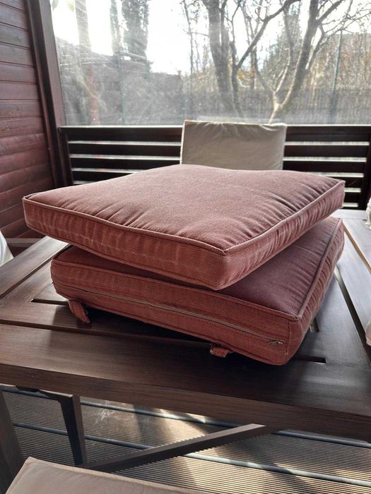 Set terasa - Masa generoasa si 6 scaune super confortabile