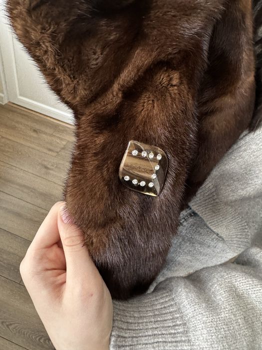 Женская норковая шуба