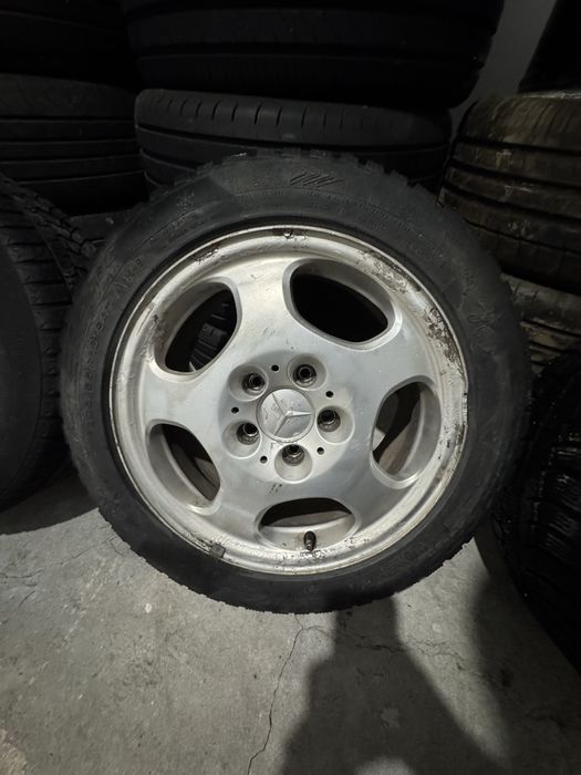 Джанти с гуми Мерцедес 16 5x112 W210