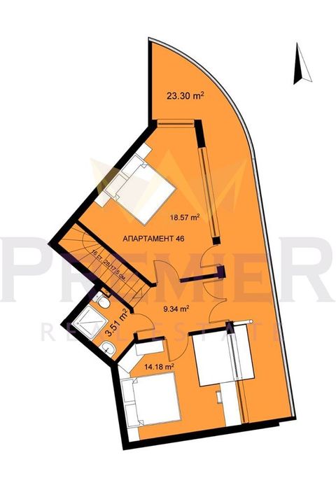 4-стаен в Добрич, област-с.Кранево площ 155 цена 123900