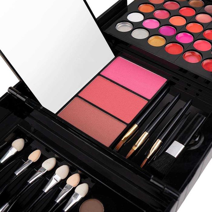 Trusa Machiaj Multifunctionala 177 culori Miss Rose Mix & Go